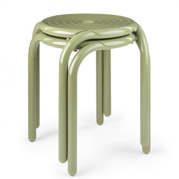 Tom Dixon Groove Stool Moss