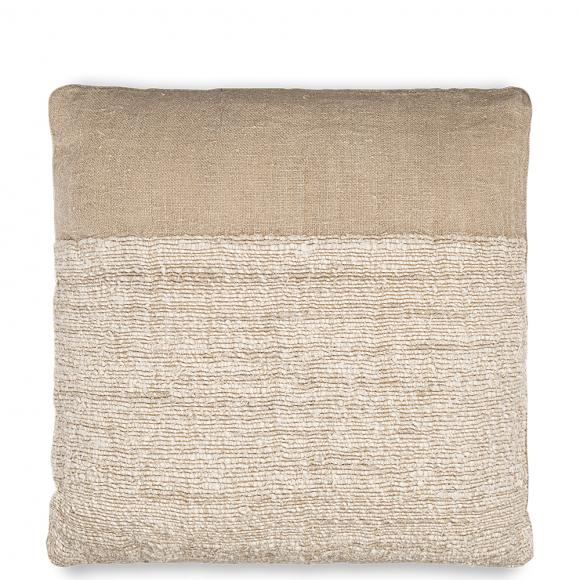 Nkuku Puli Recycled Linen Cushion Cover - Natural