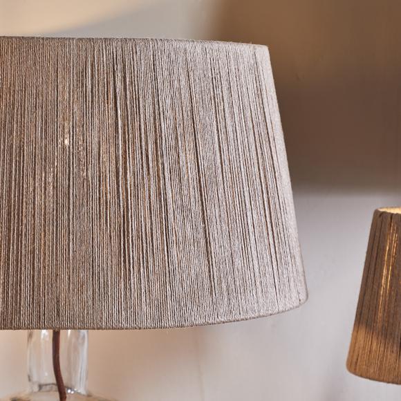Nkuku Tiwa Woven Jute Lampshade Natural