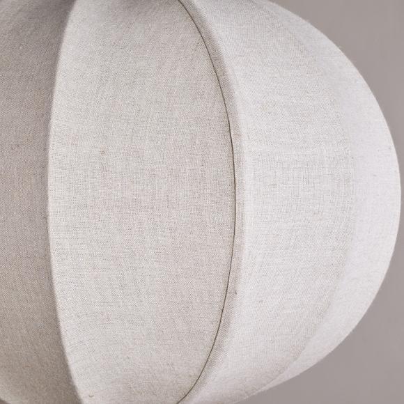 Nkuku Orisa Linen Lampshade Off White 