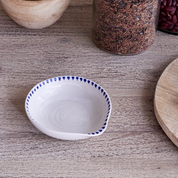 Nkuku Indigo Drop Spoon Rest