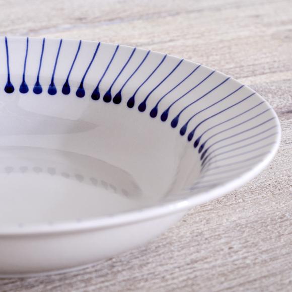 Nkuku Iba Pasta Bowl Indigo