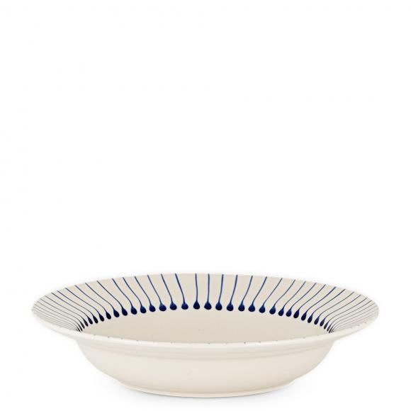 Nkuku Iba Pasta Bowl Indigo
