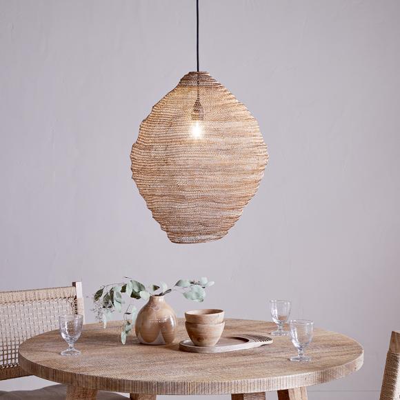 Nkuku Mukuni Wire Iron Lampshade | Brass