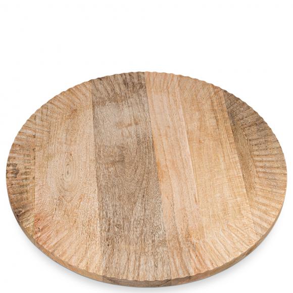Nkuku Soria Mango Wood Lazy Susan Natural 