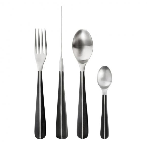Robert Welch Designs Contour Noir Satin Cutlery Set