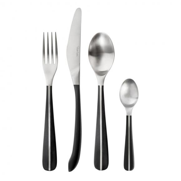 Robert Welch Designs Contour Noir Satin Cutlery Set