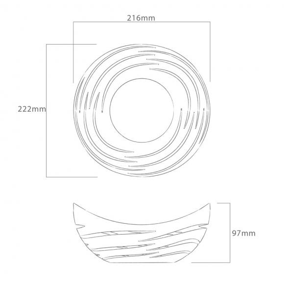 Robert Welch Designs Drift Bread Basket