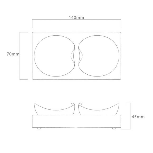 Robert Welch Designs Drift Pinch Pot & Stand Set