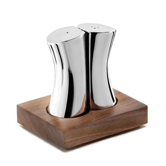 Robert Welch Designs Drift Salt & Pepper Shakers & Stand Set