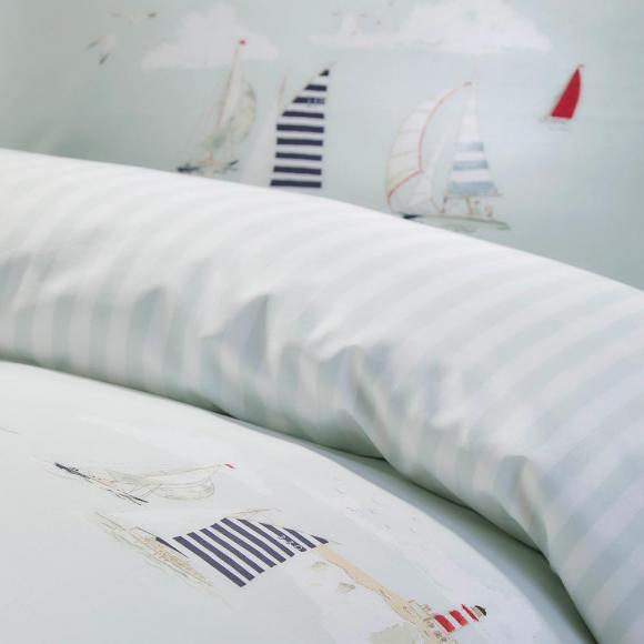 Sophie Allport Coastal Boats Duvet Cover Set