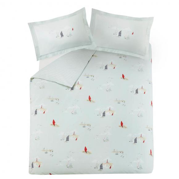 Sophie Allport Coastal Boats Duvet Cover Set