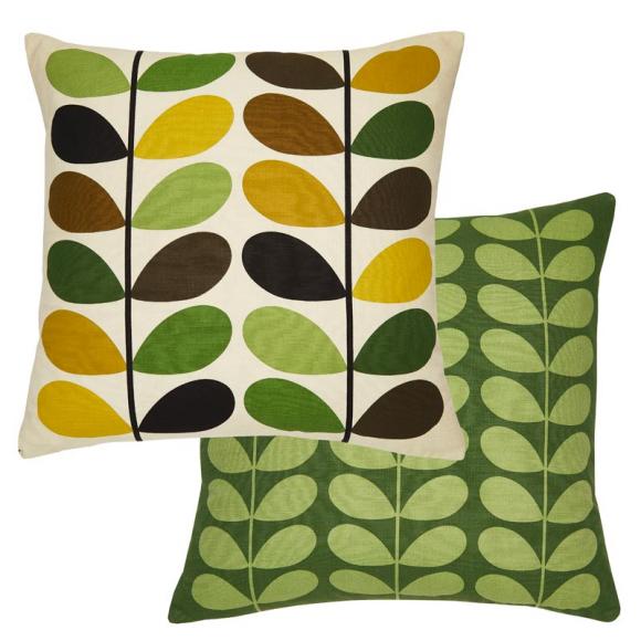 Orla Kiely Multi Stem Fern-Ochre Cushion