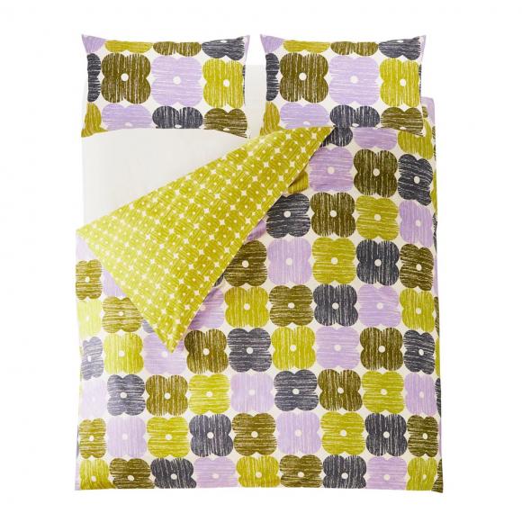 Orla Kiely Textured Flower Duvet Cover Set