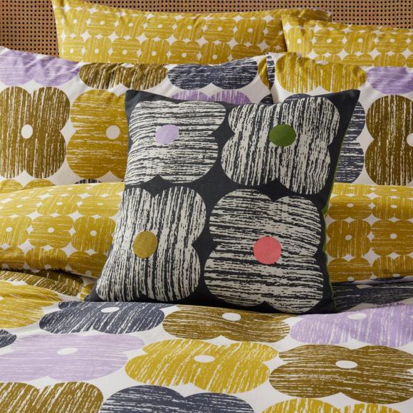 Orla Kiely Textured Flower Duvet Cover Set