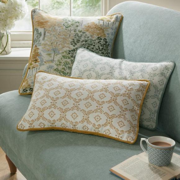 Laura Ashley Norton Cushion Ochre