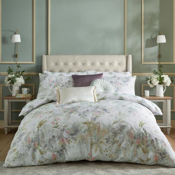 Laura Ashley Linlithgow Duvet Cover Set Pale Lavender