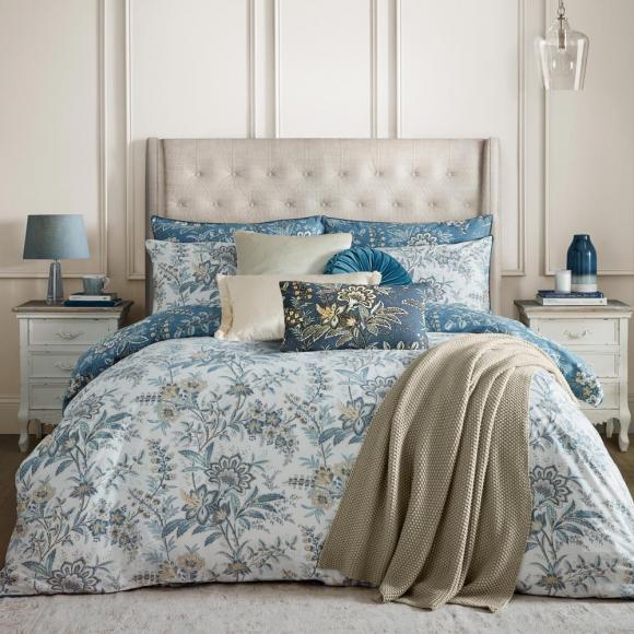 Laura Ashley Marlbrook Duvet Cover Set Dusky Seaspray