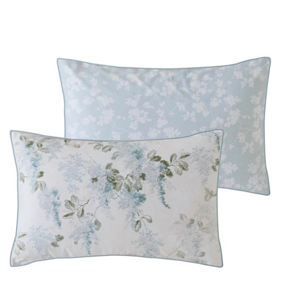 Laura Ashley Mirabelle Duvet Cover Set Pale Seaspray