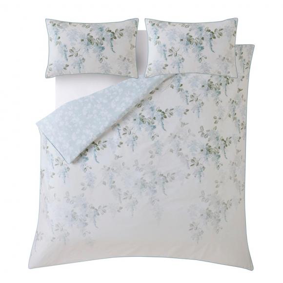 Laura Ashley Mirabelle Duvet Cover Set Pale Seaspray