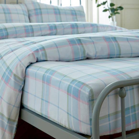 Laura Ashley Highland Check Sherston Fitted Sheet