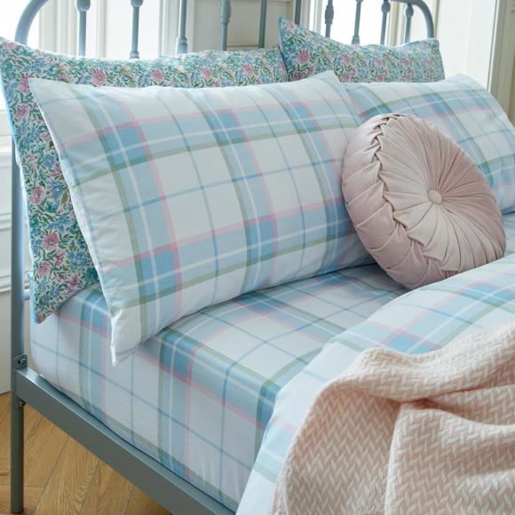 Laura Ashley Highland Check Sherston Fitted Sheet