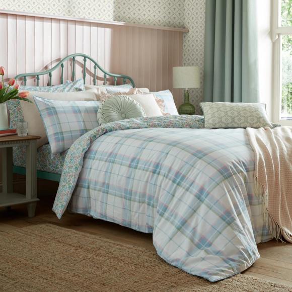 Laura Ashley Highland Check Sherston Fitted Sheet