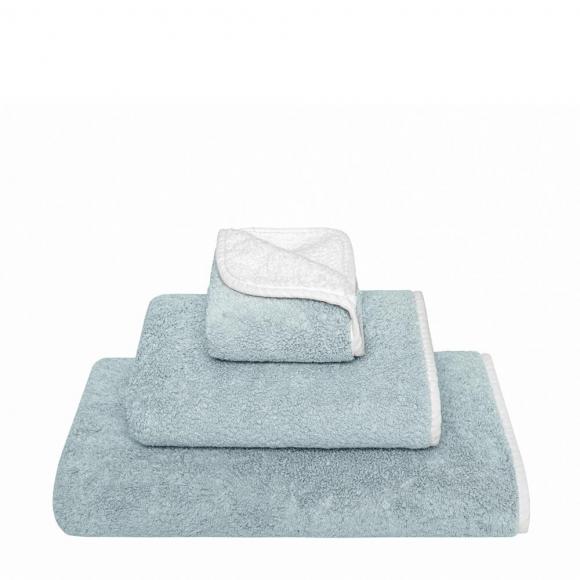 Graccioza Bicolore Towel White / Seamist