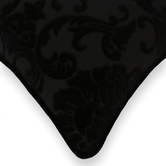 Dolce & Gabbana Casa Crosswise Outdoor Cushion Black