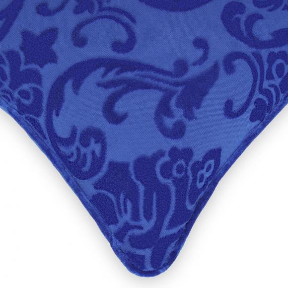 Dolce & Gabbana Casa Crosswise Outdoor Cushion Blue