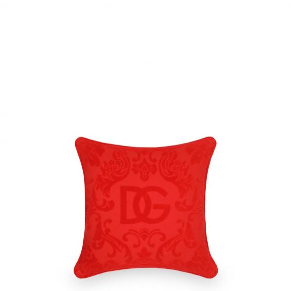 Dolce & Gabbana Casa Crosswise Outdoor Cushion Red