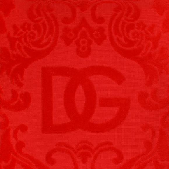 Dolce & Gabbana Casa Crosswise Outdoor Cushion Red