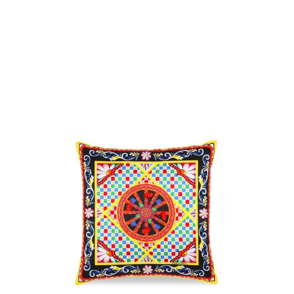 Dolce & Gabbana Casa Carretto Duchesse Cotton Cushion 081