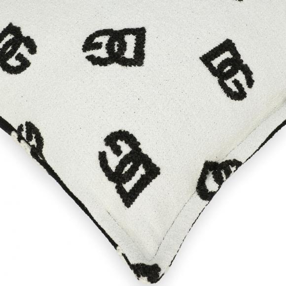 Dolce & Gabbana Casa DG Logo Jacquard Cushion 057