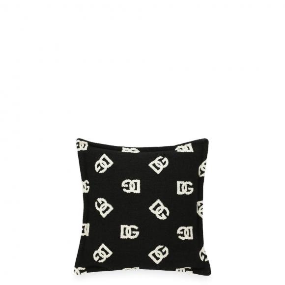 Dolce & Gabbana Casa DG Logo Jacquard Cushion 057