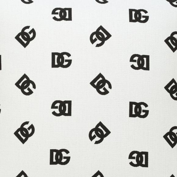 Dolce & Gabbana Casa DG Logo Canvas Cushion 057