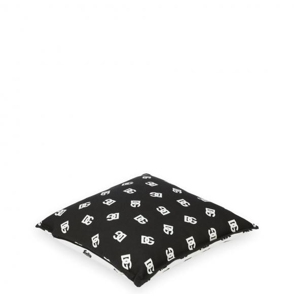 Dolce & Gabbana Casa DG Logo Canvas Cushion 057