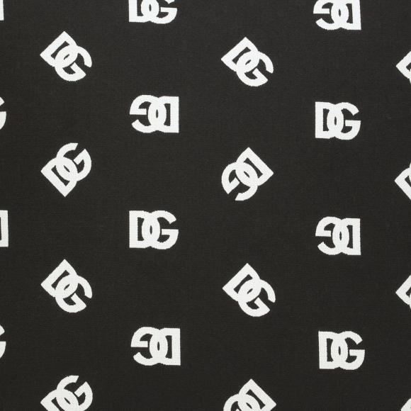 Dolce & Gabbana Casa DG Logo Canvas Cushion 057