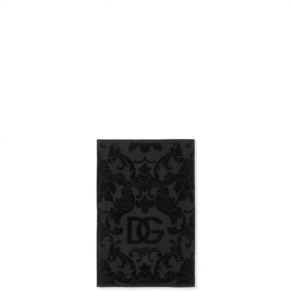 Dolce & Gabbana Casa Crosswise 5 Piece Towel Set Black