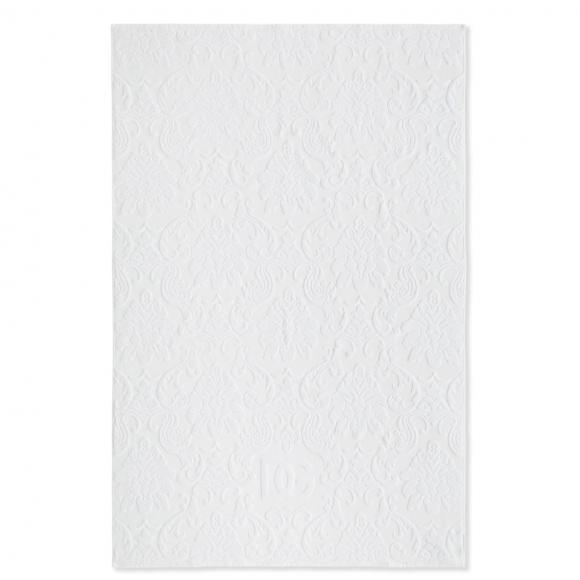 Dolce & Gabbana Casa Crosswise 5 Piece Towel Set White