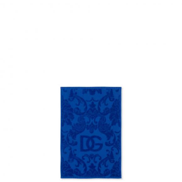Dolce & Gabbana Casa Crosswise 5 Piece Towel Set Blue
