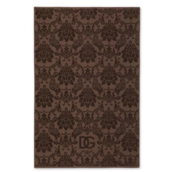 Dolce & Gabbana Casa Crosswise 5 Piece Towel Set Brown