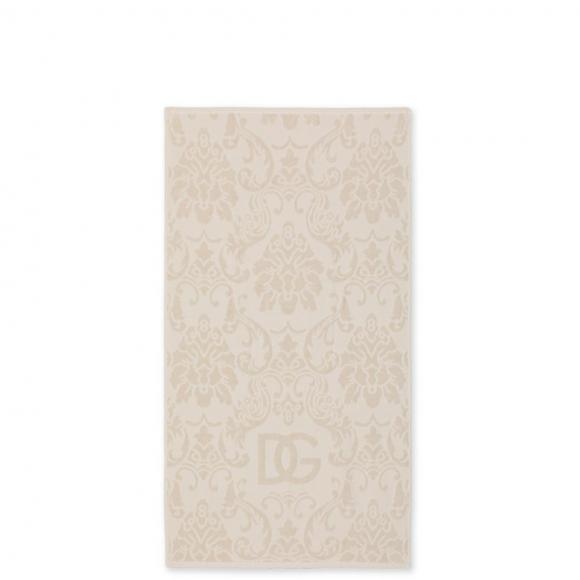 Dolce & Gabbana Casa Crosswise 5 Piece Towel Set Beige