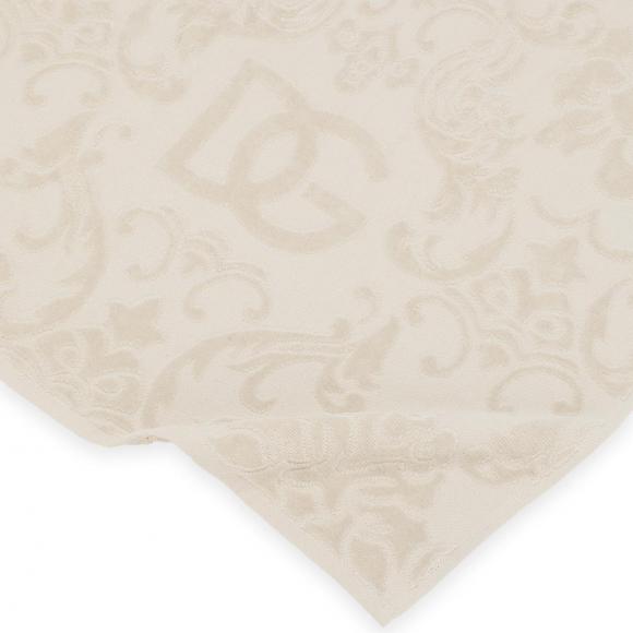 Dolce & Gabbana Casa Crosswise 5 Piece Towel Set Beige