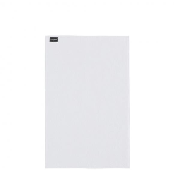 Dolce & Gabbana Casa Crosswise Jacquard Bath Mat White