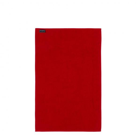 Dolce & Gabbana Casa Crosswise Jacquard Bath Mat Red