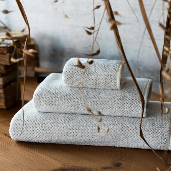 Graccioza Linen Waffle Towel White