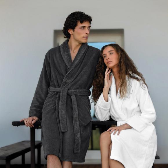 Graccioza Egoist Shawl Collar Bath Robe