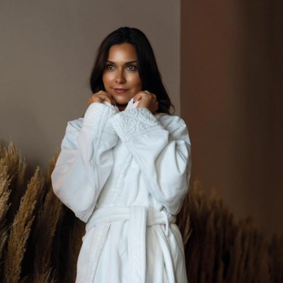 Graccioza Grand Egoist Shawl Collar Bath Robe