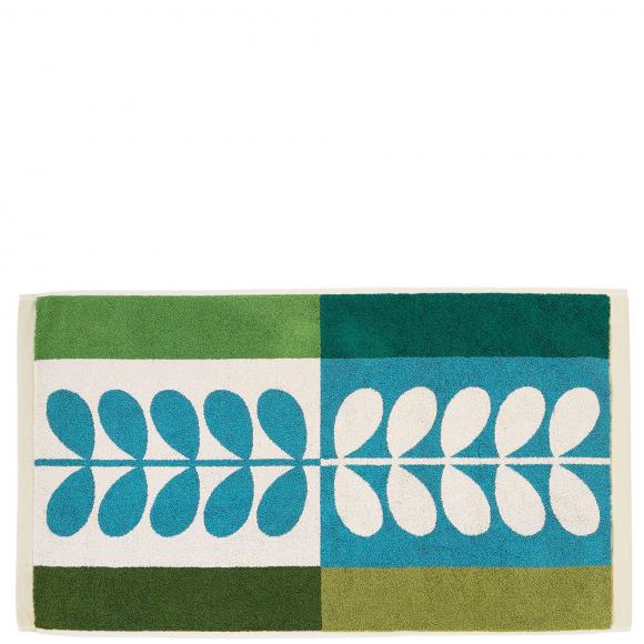 Orla Kiely Stem Check Bath Mat Willow 